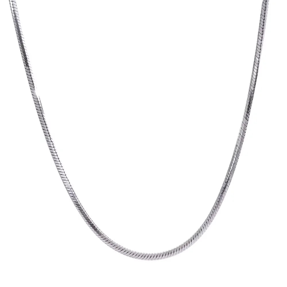 Colar Elegante Longo Ouro 18k